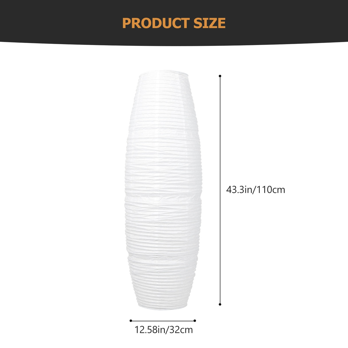 Lamp Shade Paper Floor Shades Light Lampshade Cover Lamps Lanterns Rice Style Chandelier Nordic Replacement Standing Table White