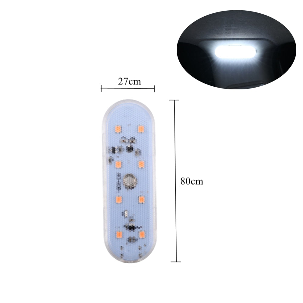 Magnetic Touch Light Hand Car Roof Magnets Ceiling Lamp Indoor Car Lighting Night Reading Light Reading Lamp Car Interior Lights