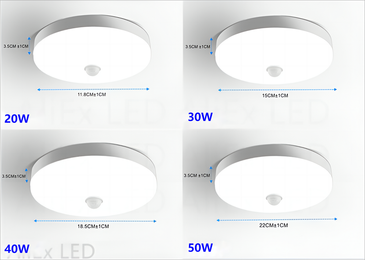 Motion Sensor Light Ceiling Lamps Modern Smart Home Indoor Aisle LED Hanging Induction Lighting LivingRoom Ceil Luminaire Lamp