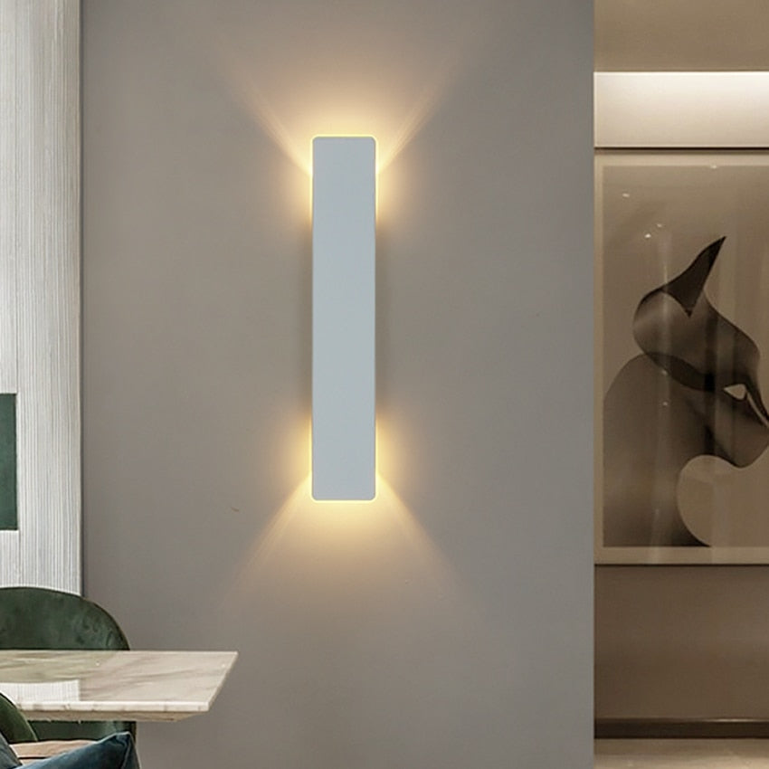 Modern Wall Sconce Up and Down Wall Lamps Aluminium LED Wall Lights Indoor Wall Lamp AU03