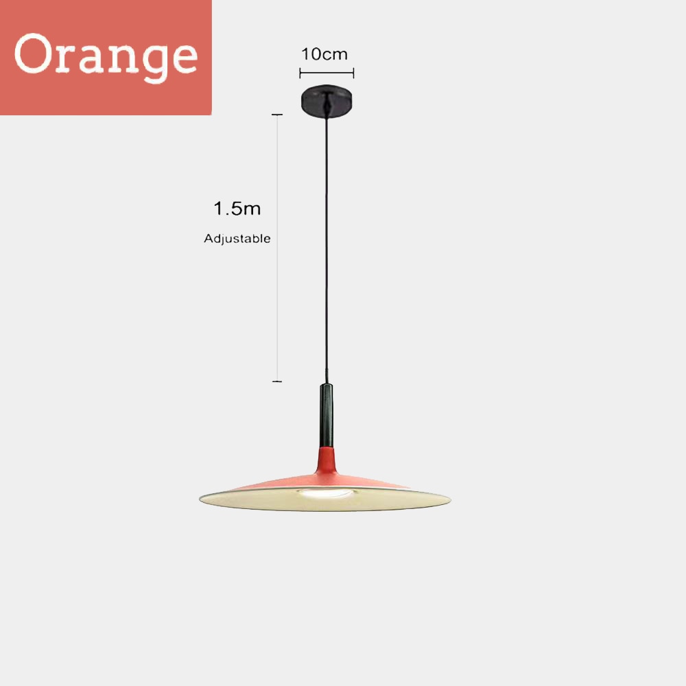 Nordic Pendant Lights Modern LED Minimalist Ceiling Lamps Hanging Light UFO Luxury Creative Personality Cafe Single Head Bar