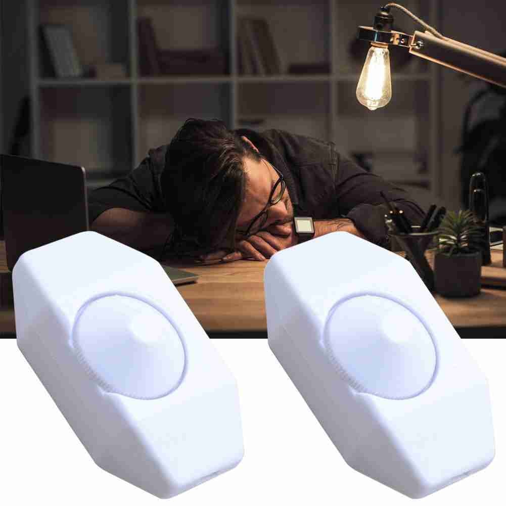High Quality Dimmer Switch Adjustable Controller Knob 220v Lamp Dimmer Cord Switch Plug In Table Floor Light Dimming On Off