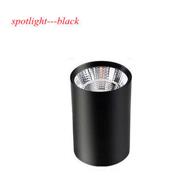 Surface Mounted Led Downlight Round Led Light Spot Lamp Cob Ceiling AC220V 90-260V 7W 36W Kitchen Room Foyer Indoor Warm White