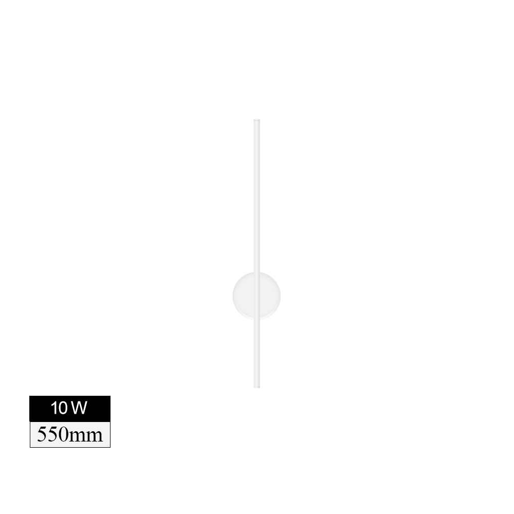 SEEDIQ Modern Led Wall Light Rotatable Black White Silver Wall Lamp AC85-265V Wall Sconce Light 100 120cm Long Wall Light