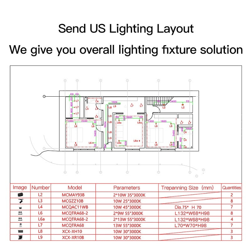 Square Recessed Downlight 16W Anti-glare High CRI Ceiling Spot Light Home Indoor Lighting Fixture
