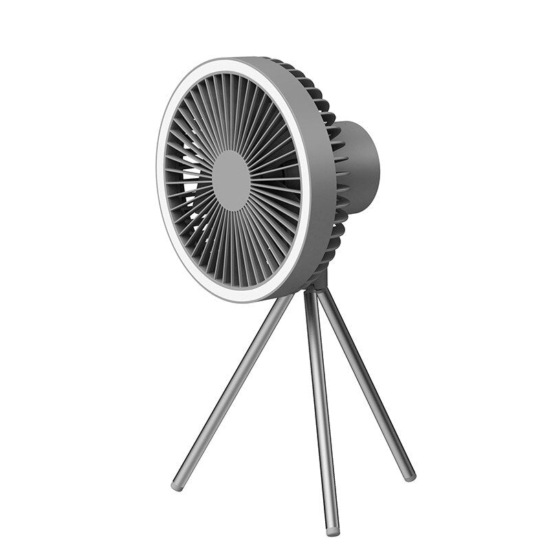 Youpin ADYSS Q212 Tripod Fan Outdoor Camping Lighting Electric Fan With Powerbank Multi-function Ceiling USB Desktop Fan