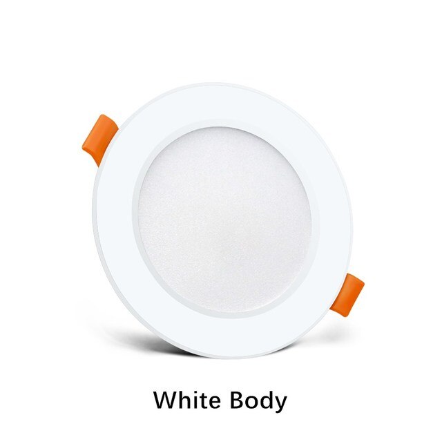 Ultra Thin Recessed Downlight Led Light Lamp Indoor Home Spot Led Downlight White Silver Golden 5W 7W 12W Living Room Bedroom