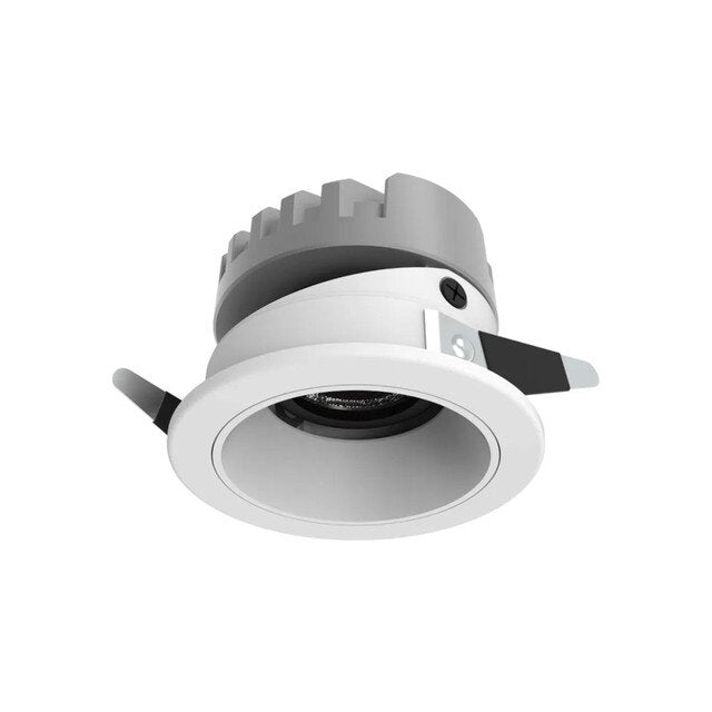 Ultra-thin Recessed Anti-Glare LED COB Spotlight 7W Dimmable 110V 220V 9W 12W 15W Round Downlight 18W 24W Ceiling Wall Lighting