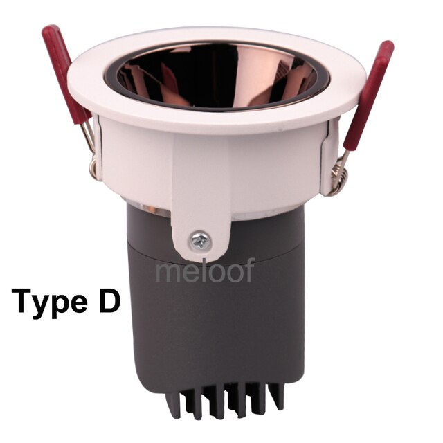 new Adjustable Angle Dimmable LED COB Downlight 12W 18W 30W Recessed Ceiling Lamp AC110V 220V Downlight Spot Light Home Decor