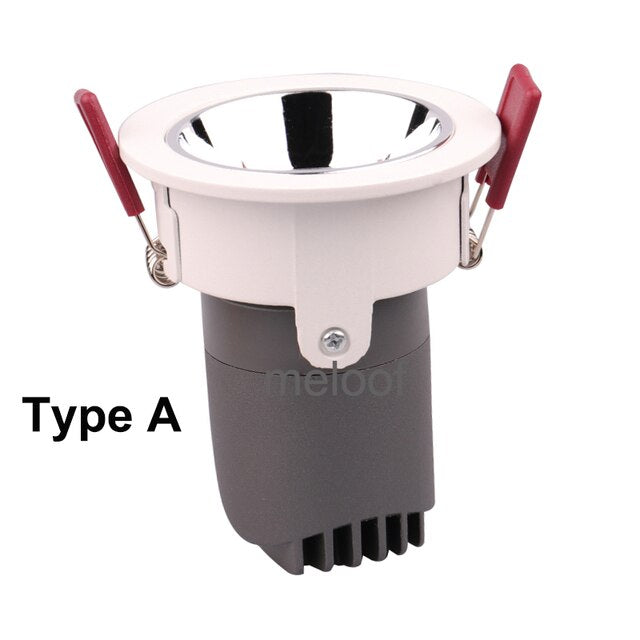 new Adjustable Angle Dimmable LED COB Downlight 12W 18W 30W Recessed Ceiling Lamp AC110V 220V Downlight Spot Light Home Decor