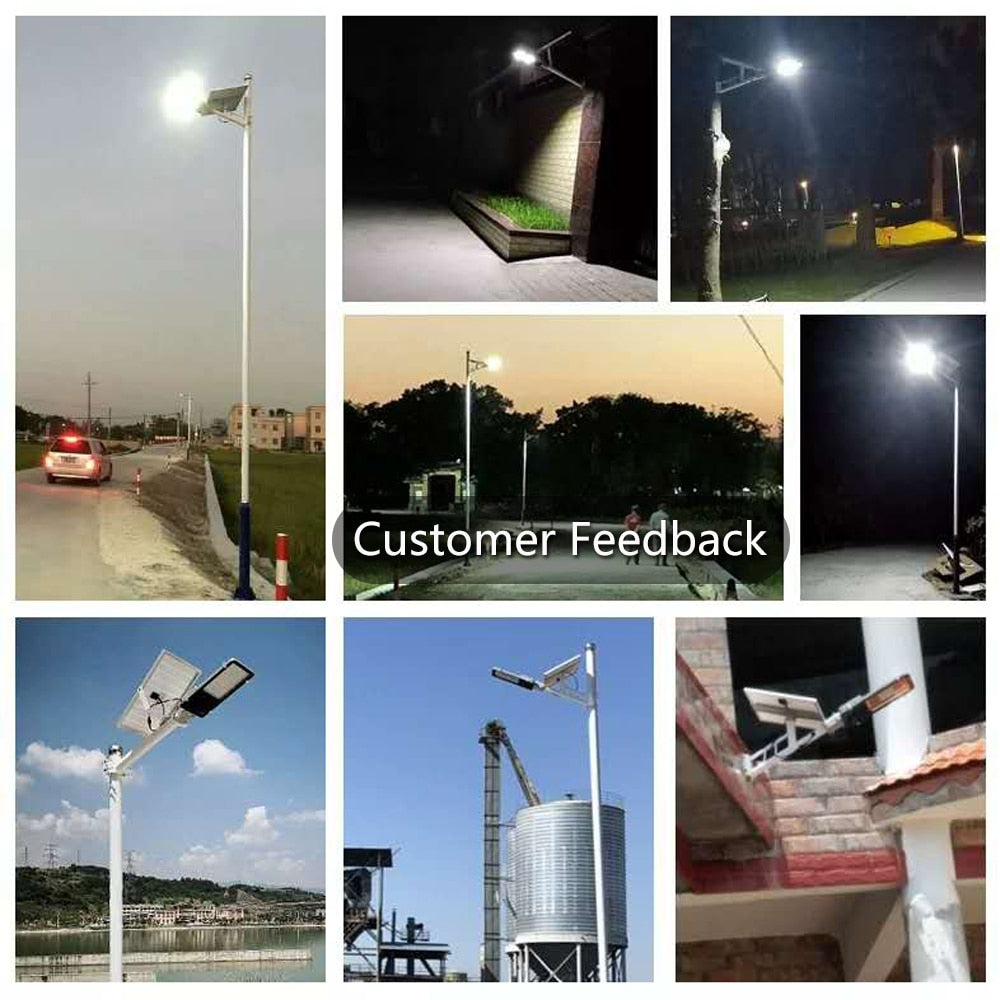 Led Solar Street Light Waterproof Outdoor Solar Light 100W Led Solar Lamp Outdoor Solar Led Lights For Plaza Garden Street