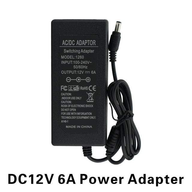 12V Power Supply DC12V Unit 1A 2A 3A 5A 6A Transformer AC 110V 220V 220 V to DC 12 Volts 12 V LED Driver for LED Strip