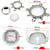 90-120 degree led Lens + Reflector Collimator + Fixed bracket 20W 30W 50W 70W 100W LED 1set