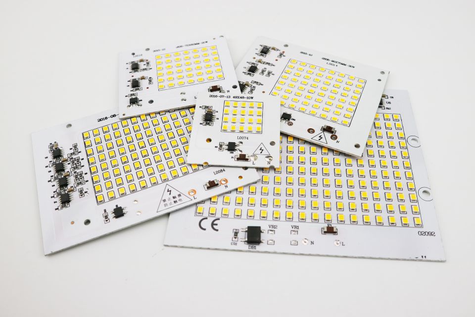 Smart IC 2835SMD LED Chips Lamp 10W 20W 30W 50W 100W AC 220V-240V DIY For Outdoor Floodlight Garden Cold White Warm White