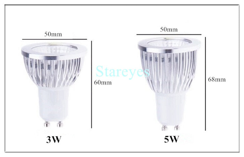LED Dimmable 3W 5W GU10 E27 B22 E14 GU5.3 MR16 LED COB Spotlight led downlight Bulb droplight light lamp Light lighting
