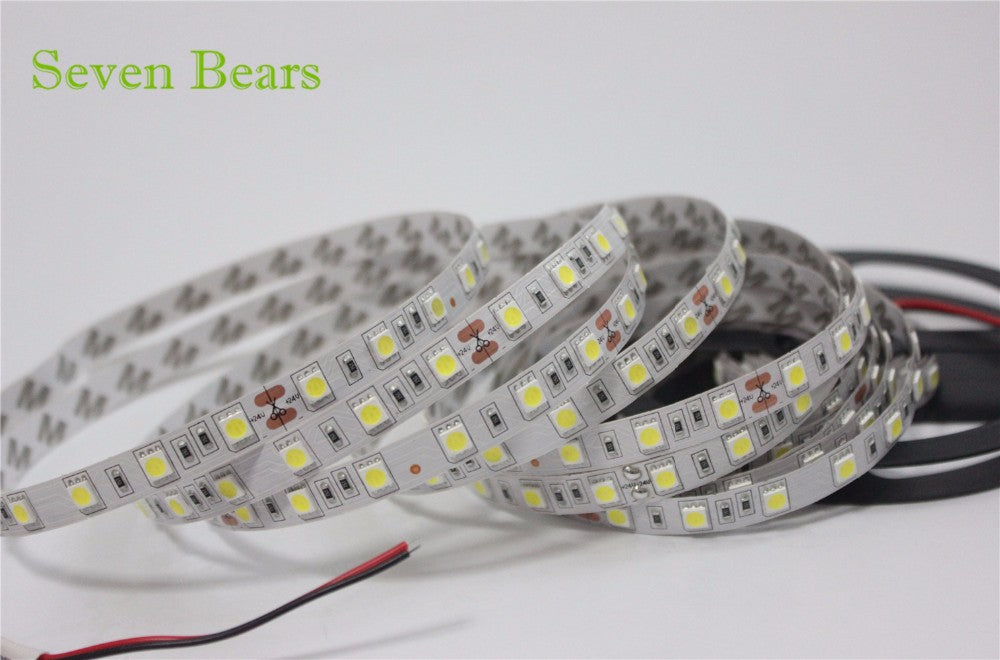 SMD5050 RGB LED Strip Waterproof 5M 300LED DC 12V 24V CCT RGBCCT RGBW RGBWW WHITE WARM WHITE Fita LED Light Strips Flexible