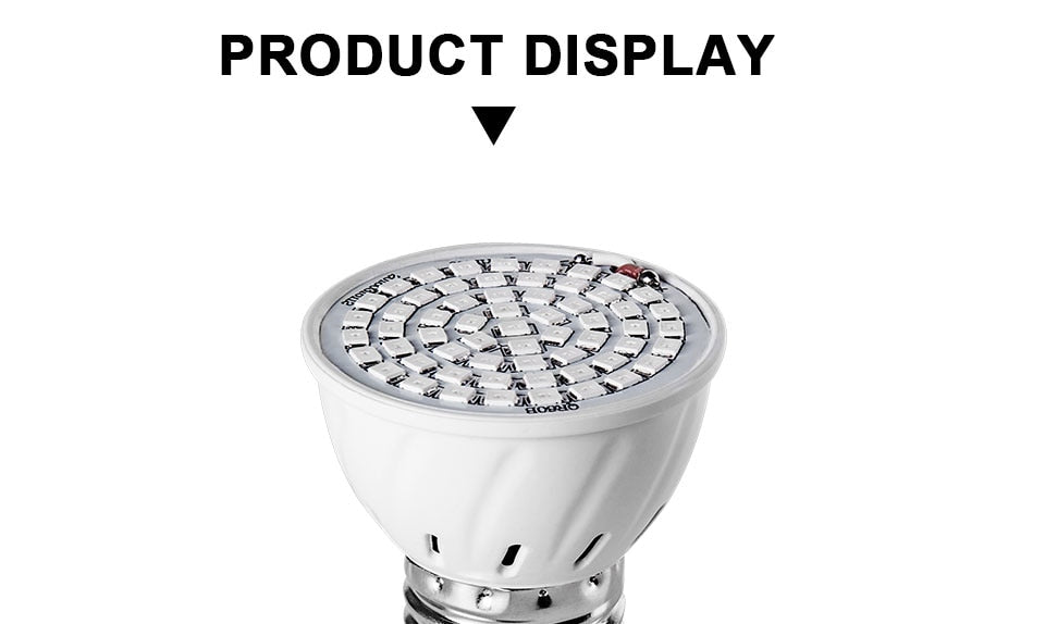 Full Spectrum E27 220V LED Plant Grow Light Bulb Fitolampy Phyto Lamp For Indoor Garden Plants Flower Hydroponics Grow Tent Box