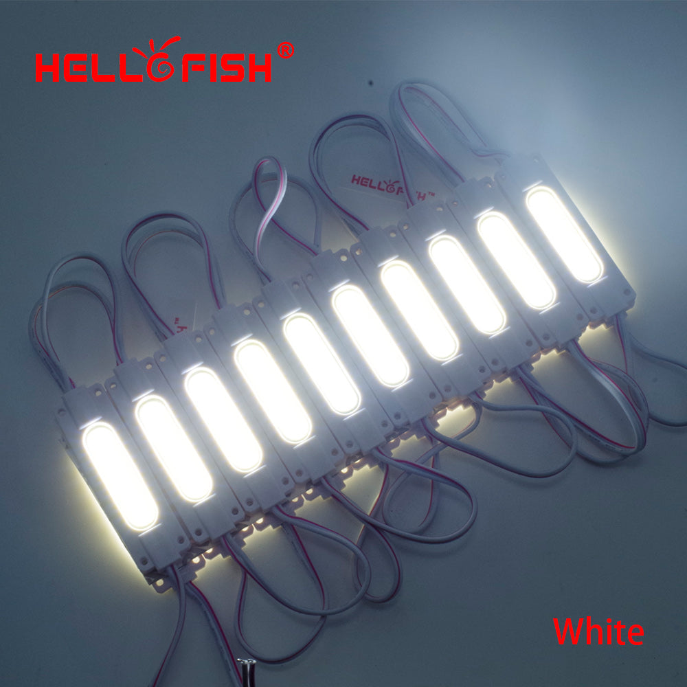 DC12V COB LED Modules 7020 Advertising Modules Luminous characters, backlight modules IP65 Waterproof