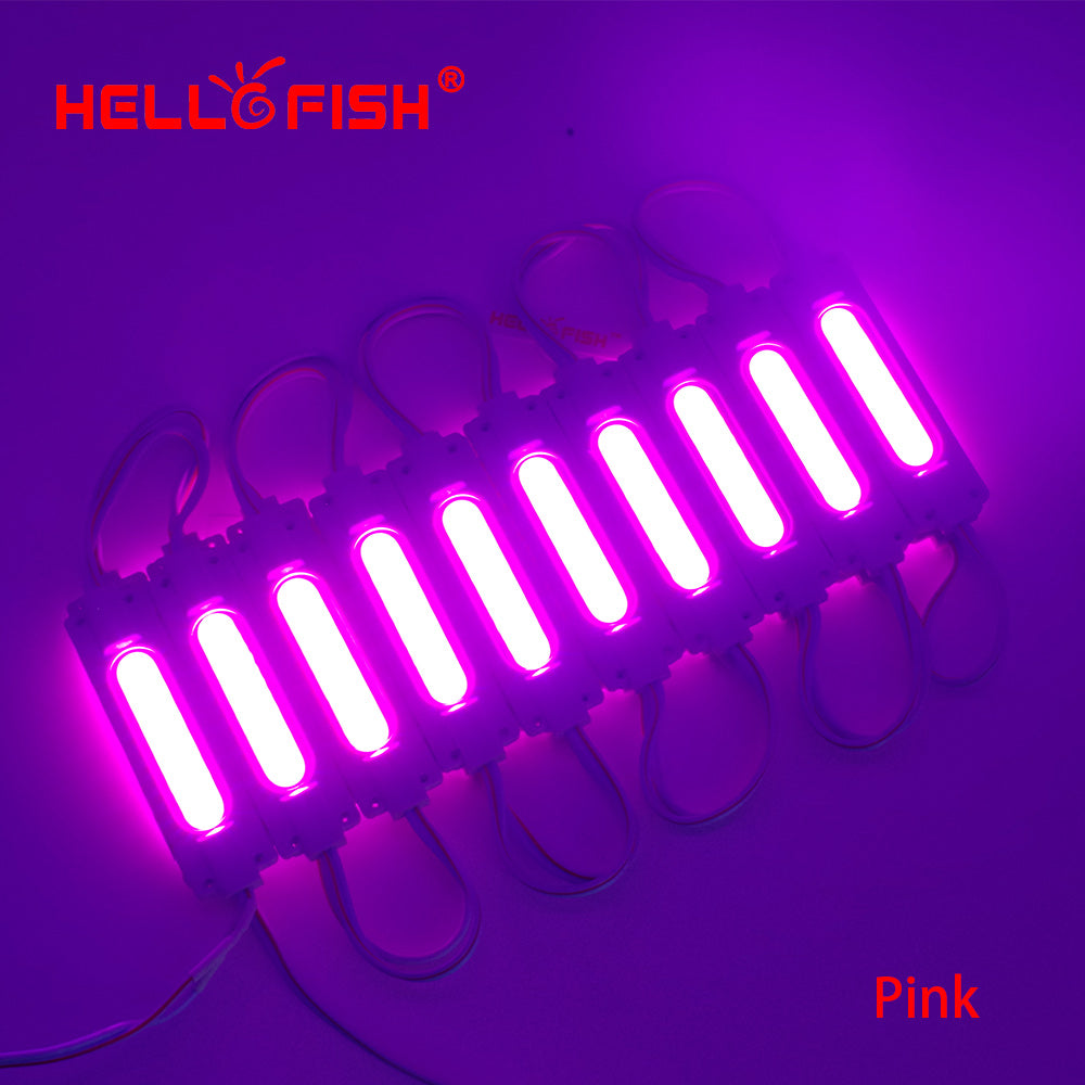 DC12V COB LED Modules 7020 Advertising Modules Luminous characters, backlight modules IP65 Waterproof