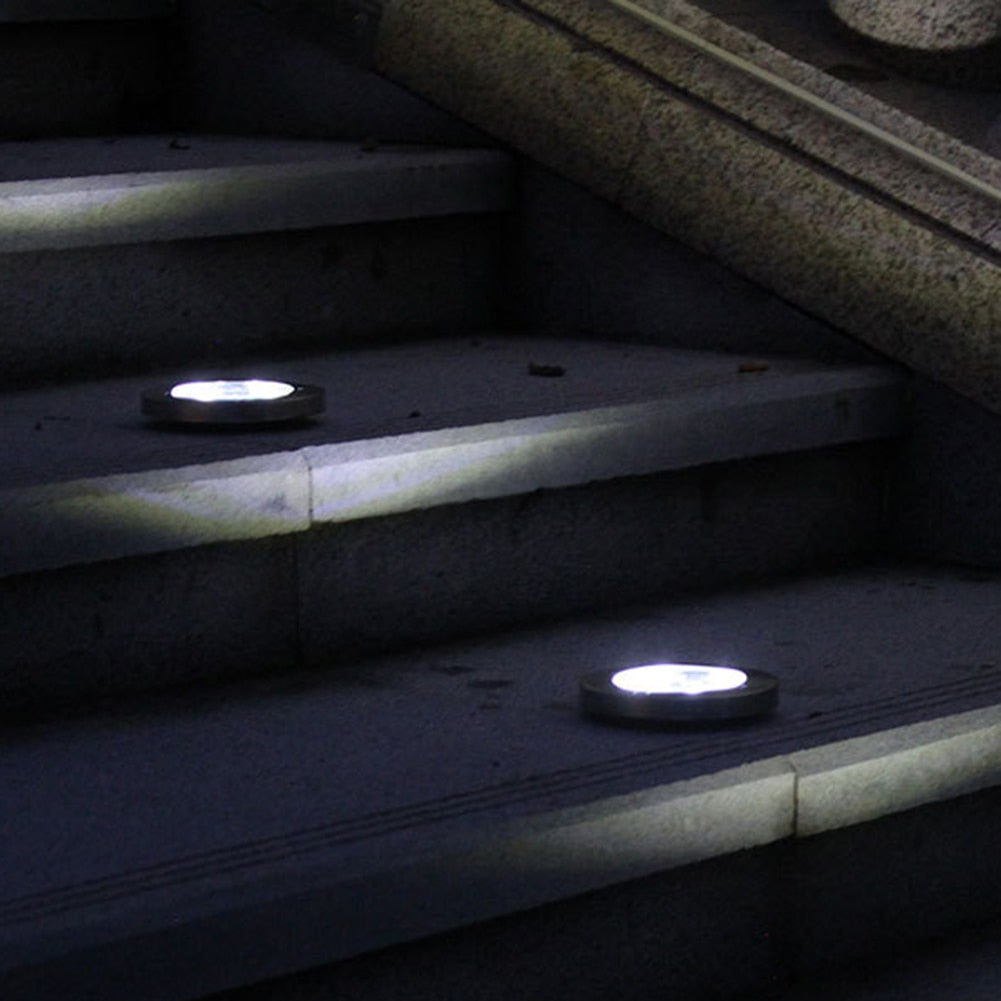 LED Solar Garden Light Solar Power Energy Ground Lawn Lamp With Sensitive Light Sensor Waterproof Outdoor Lights