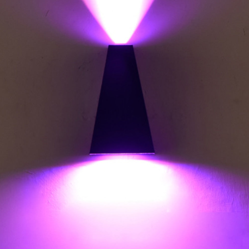 Waterproof Outdoor wall lighting IP65 Modern Indoor Lamps colorful Decorative lighting Porch Garden Lights Aluminum AC90-260V