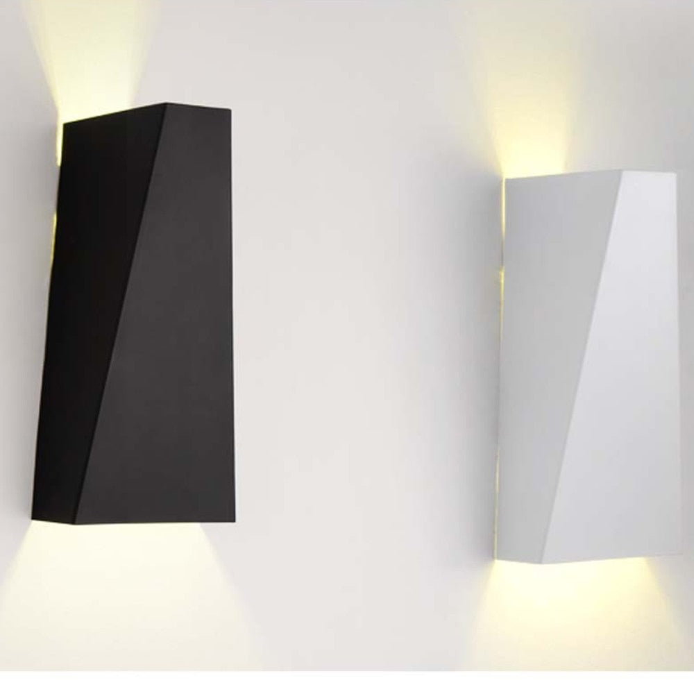 Waterproof Outdoor wall lighting IP65 Modern Indoor Lamps colorful Decorative lighting Porch Garden Lights Aluminum AC90-260V