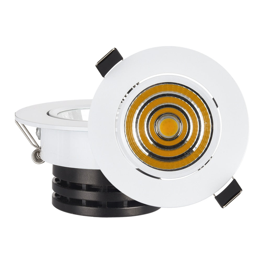 3w 5w 10w cob led downlight dimmable recessed lamp home led epistar spot led kitchen 110v 220v