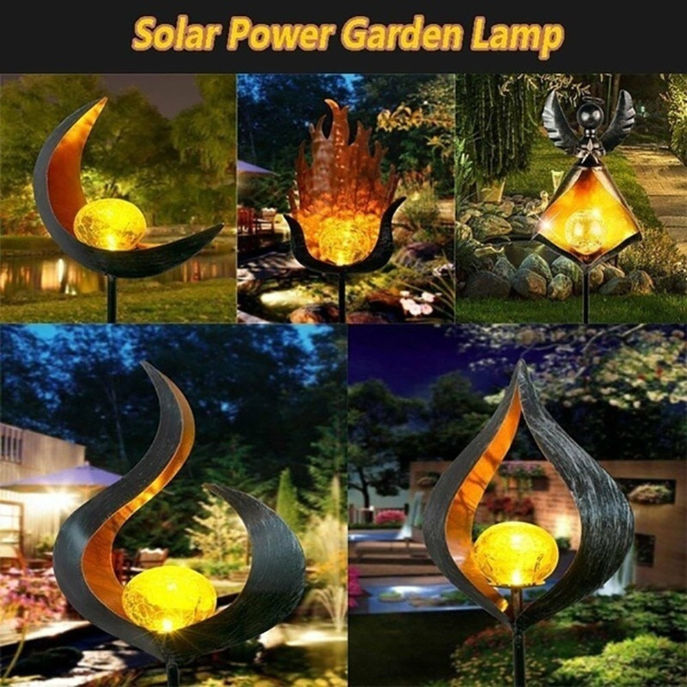 Solar Flame Flickering Garden Lamp Torch Light IP65 Outdoor Spotlights Landscape Decoration Led Lamp for Garden Pathways