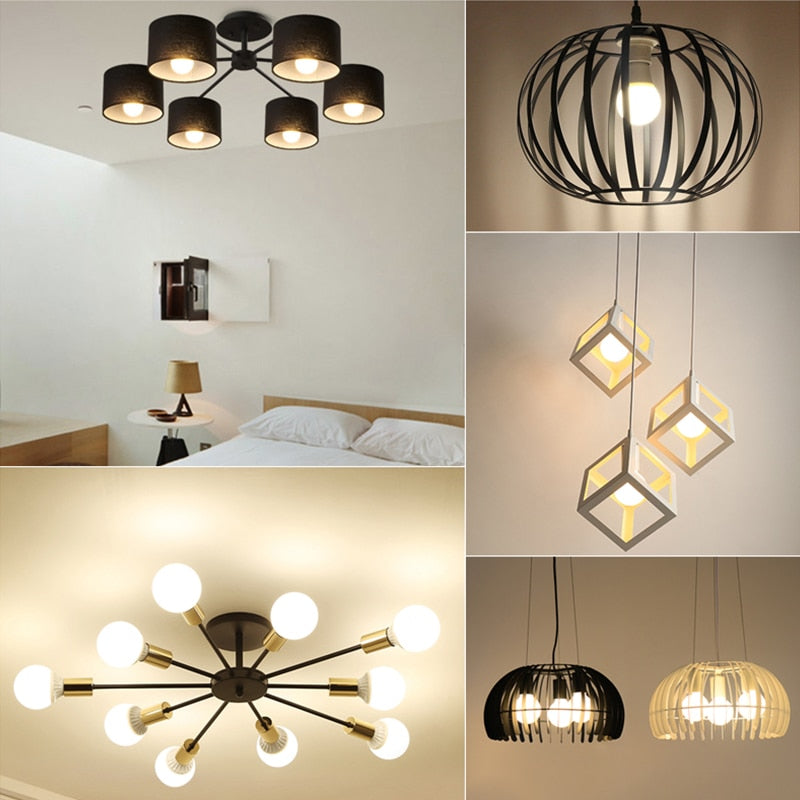 Lampasas's LED Lamp Bulb E27 E14 AC 220V-240V 3W 6W 9W 12W 15W 18W 20W High Brightness Ampoule LED Bulb E27 Bombilas Spotlight