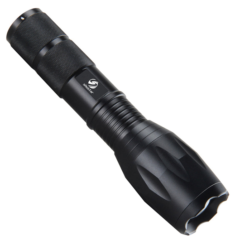 Led flashlight Ultra Bright torch T6/L2/V6 Camping light 5 switch Modes waterproof Zoomable Bicycle Light 18650 battery