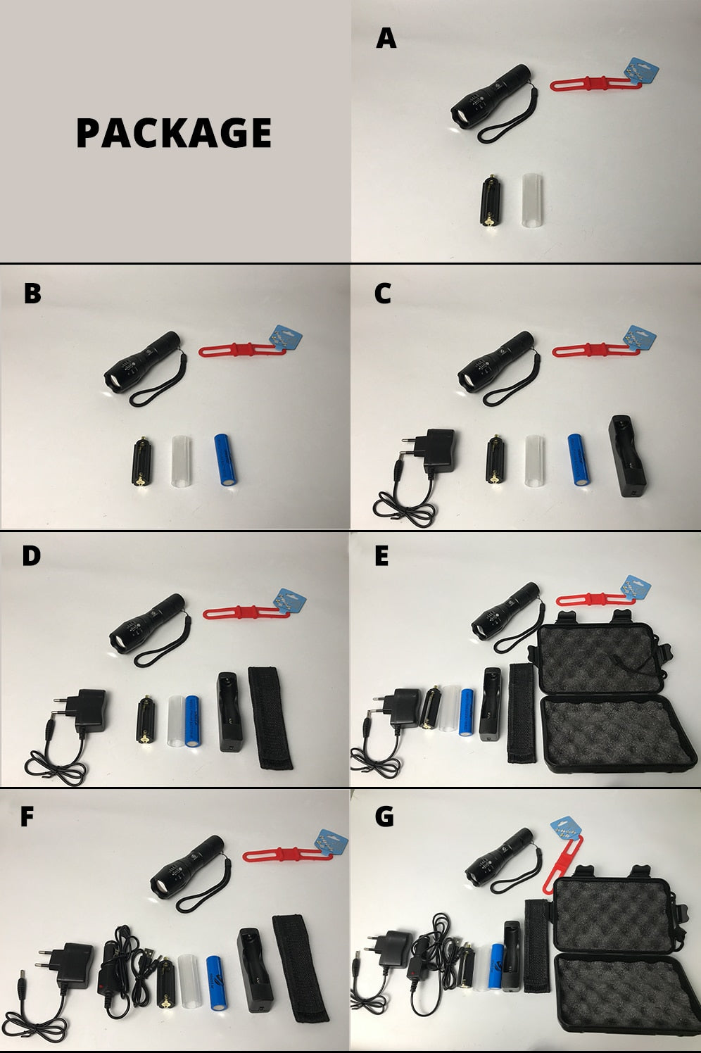 Led flashlight Ultra Bright torch T6/L2/V6 Camping light 5 switch Modes waterproof Zoomable Bicycle Light 18650 battery