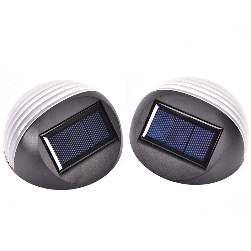 LED Light Lamp Waterproof 6 LED Lamp Outdoor Garden Decoration Solar LED Power Panel Landscape Lawn Fence Wall