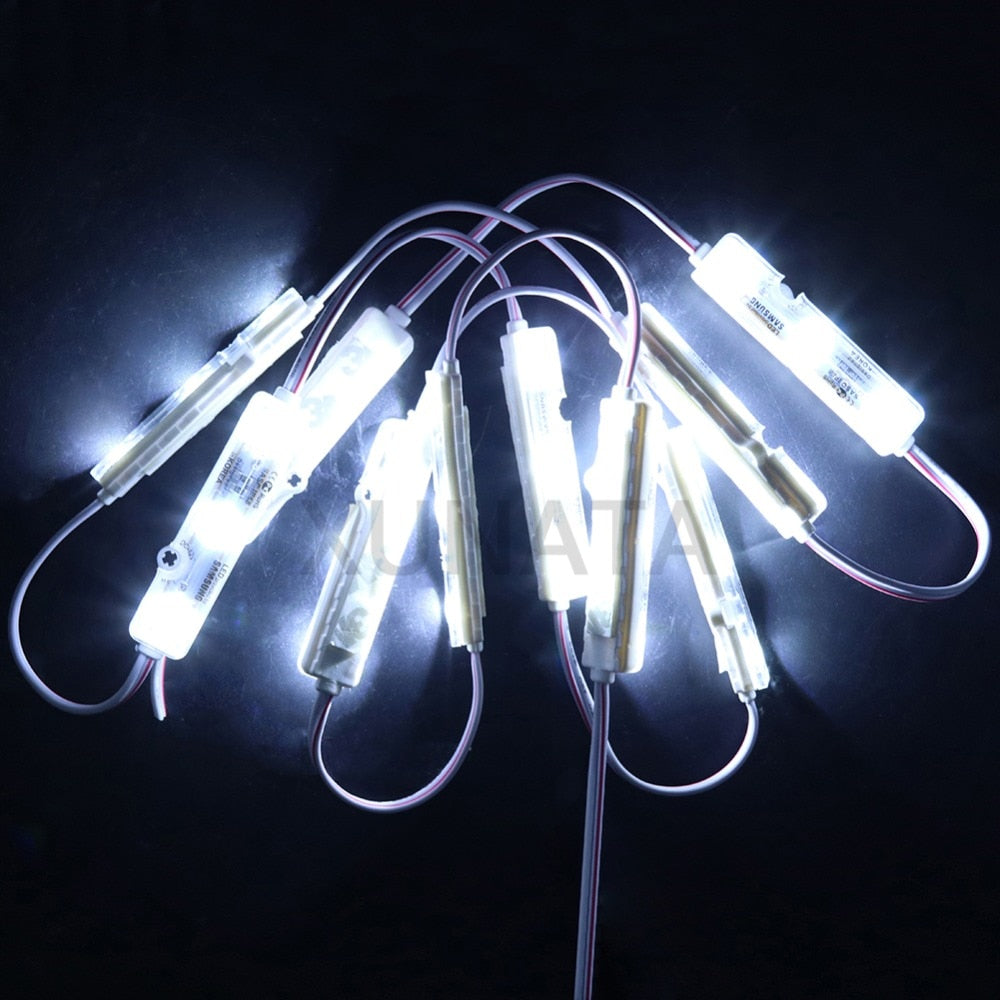 Chip SMD 5630 3 LED Module Lighting DC12V IP68 Waterproof Superbright Red Blue Green White Led Modules