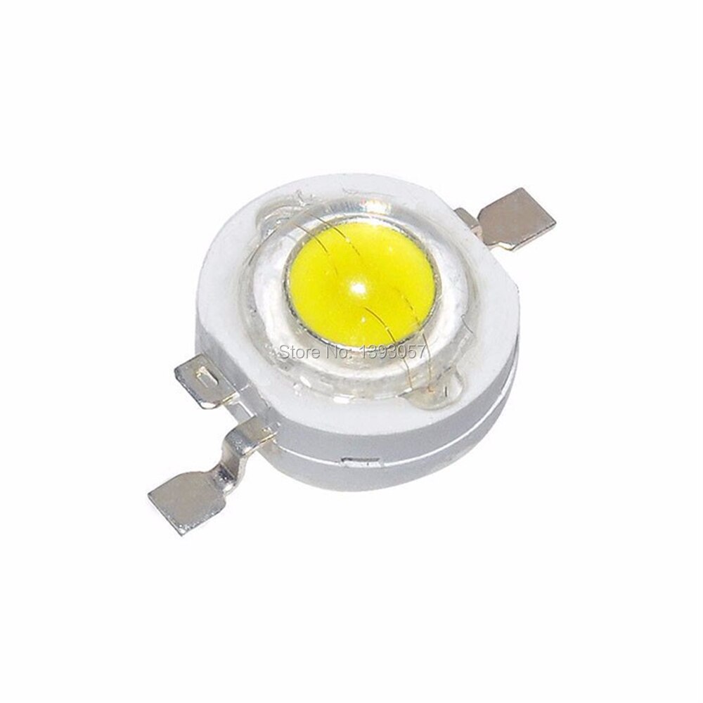 LED 3W 1W 10pcs High Power LED Chip Light Beads Cold White Warm White Red Green Blue Yellow For SpotLight Downlight Lamp Bulb