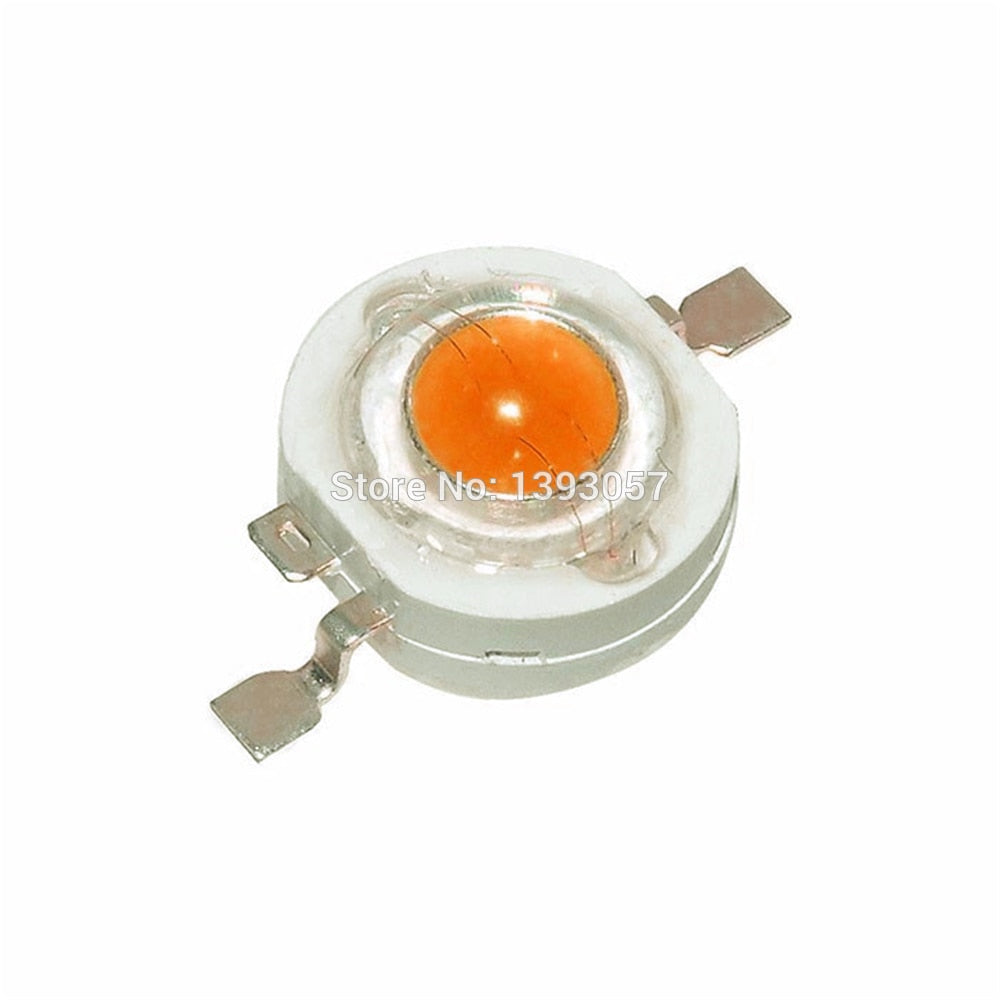 LED 3W 1W 10pcs High Power LED Chip Light Beads Cold White Warm White Red Green Blue Yellow For SpotLight Downlight Lamp Bulb