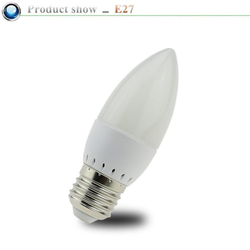 Led Candle Bulb E14 220V Save Energy spotlight Warm/cool white chandlier crystal Lamp Ampoule Bombillas Home Light