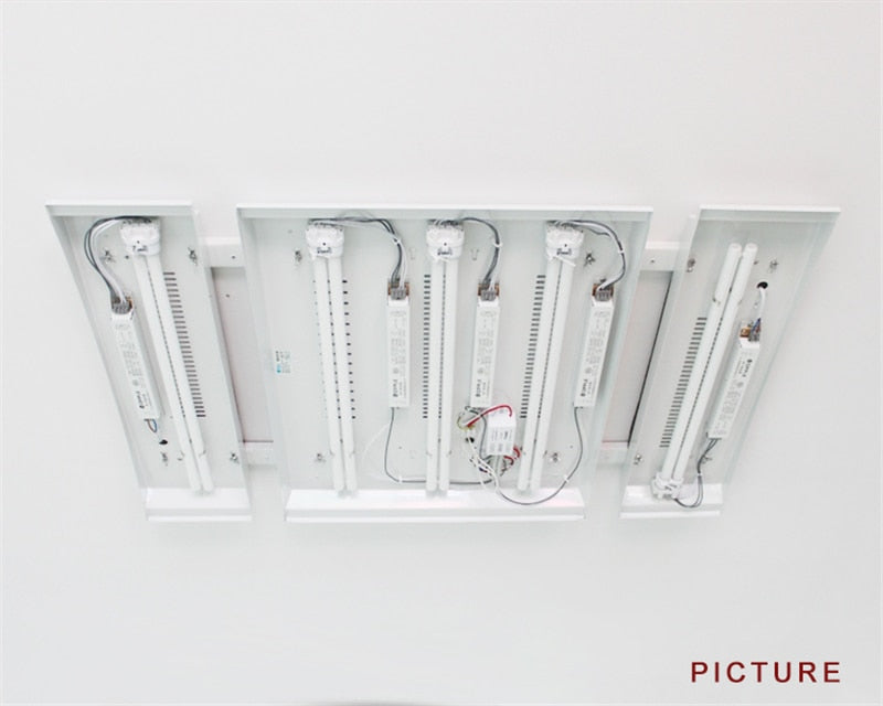 PL-L 2G11 Base Energy Saving Tube H 18W 24W 36W 40W 55W Fluorescent Lamp 4 Pins Twin-Tube Energy-saving Light Bulb White Yellow