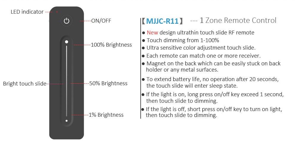 LED Dimmer Switch Triac AC 220V 230V 110V 2.4G Wireless RF Remote Dimmable Push Switch Smart Wifi Dimmer for LED Bulb Light Lamp
