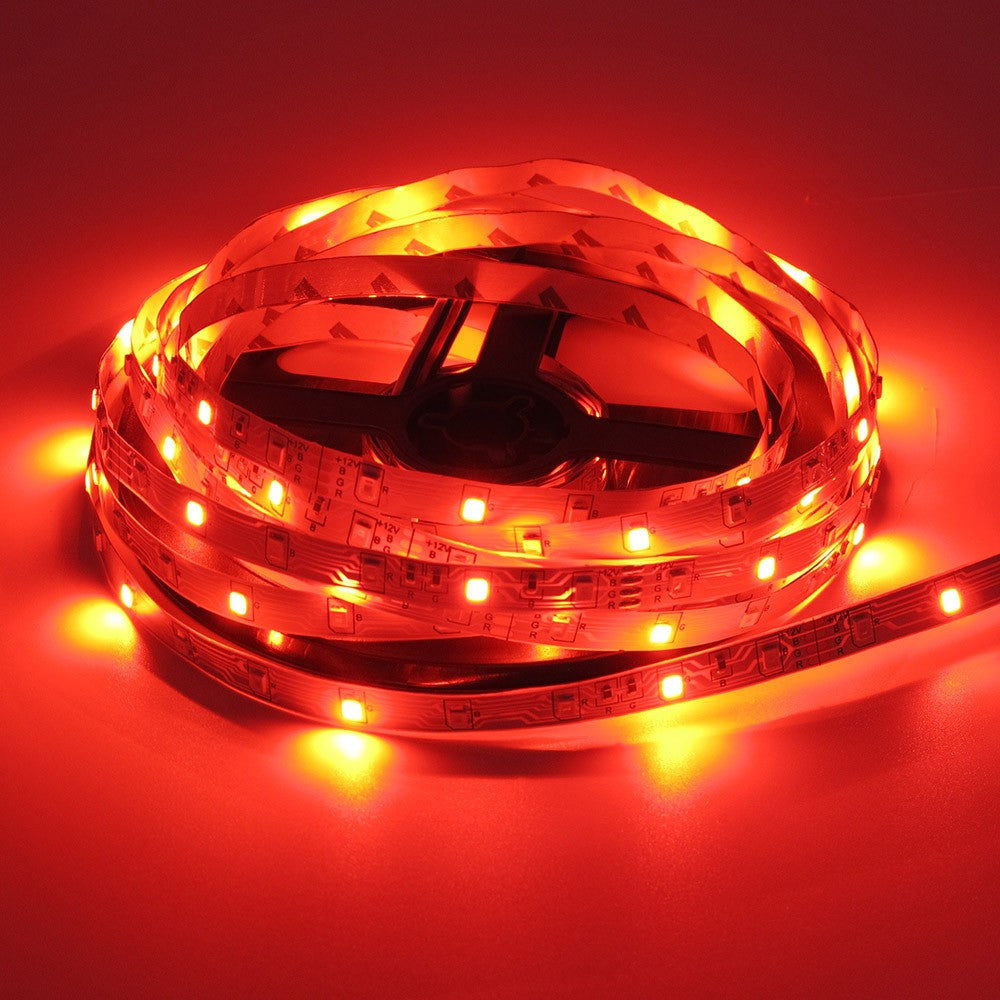 5M 10M RGB LED Strip 12V 60LEDs/m SMD 2835 Waterproof Flexible Tape Ribbon Colorful Rope Light String Lamp +LED Controller +Power