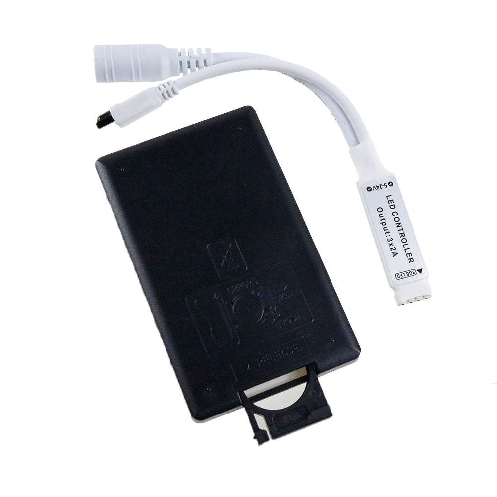 DC 12V RGB LED controller Mini 24 keys RGB IR Remote Controller for 3528 or 5050 RGB LED strips Small RGB Controller Led Tape