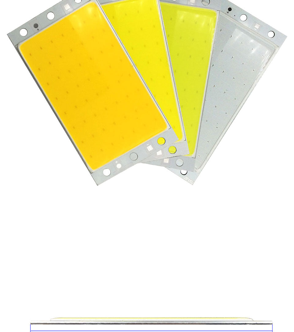 12V 15W COB LED Panel Light with Dimmer Controller 1500LM Warm Nature Cold White DC12V Dimmable LED Bulb for DIY Work Decors Lamp