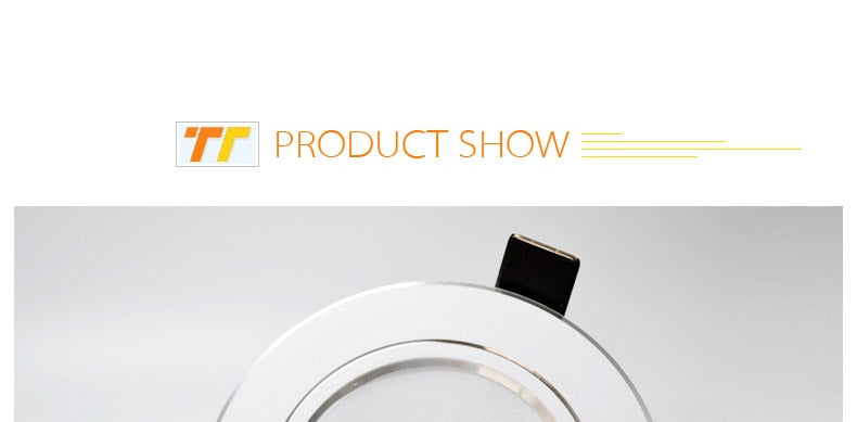 Led Downlight 3W 5W 7W 9W 12W 15W 18W AC 220V 230V 110V Ceiling Bathroom Lamps Living Room Light Home Indoor Lighting