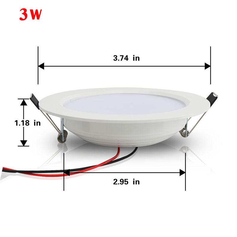 Ultrathin 24 Colors 3W 10W LED RGB Ceiling Light AC85-265V LED Panel Down Light Lamps Round Shape with Remote Control