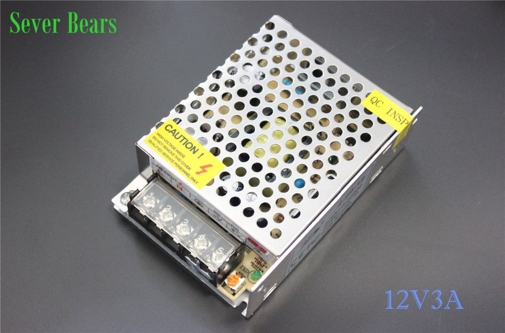 Switch Power Supply Adapter Transformer AC110V-240V to DC12V Adapter For LED Strips Light D100 DC12V 1.25A 2A 5A 10A 15A 20A 30A