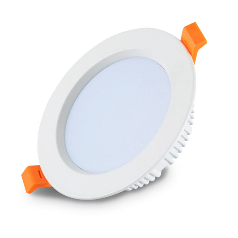 Ultra thin Dimmable led downlight 3W 5W 7W 9W 12W 15W led ceiling recessed Bulbs round panel light Indoor Lighting AC110V 220V