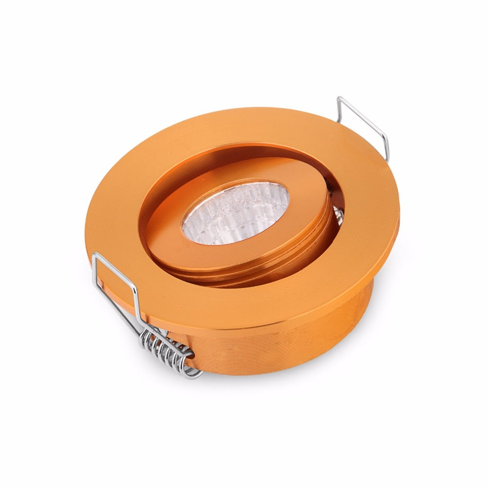 LED 10PCS 50cm 2 inch 3W LED Ceiling Spot Lights Recessed COB Mini LED Downlights DC12/24V Indoor Cabinet Lamp