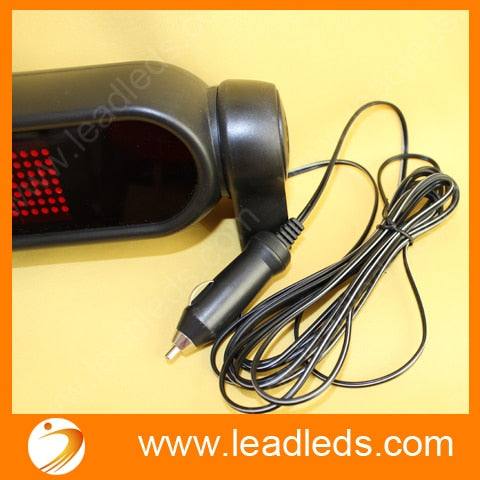 LED Display Digital Moving Scrolling Car advertising Sign Program Edit Message indoor screen board