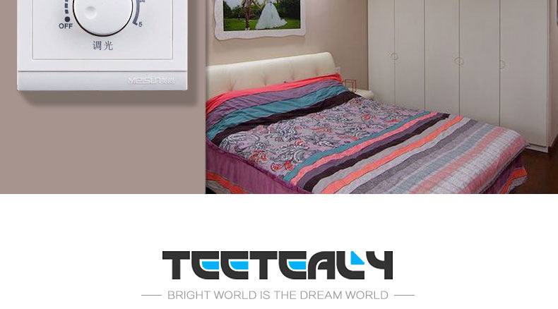 LED Dimmer Adjustable Switch Brightness From Dark Controller To Bright Driver Dimmers For Dimmable Light Bulb Lamp