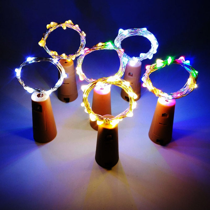 LED String Light Fairy light Battery waterproof Silver Wire Christmas Halloween USB Xmas Decoration Romantic lights 1/2/3/5/10M