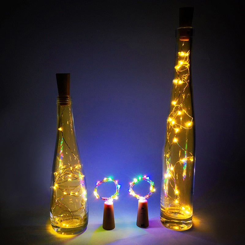 LED String Light Fairy light Battery waterproof Silver Wire Christmas Halloween USB Xmas Decoration Romantic lights 1/2/3/5/10M